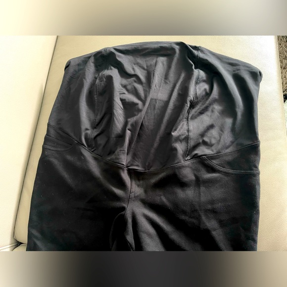 Over Belly Ponte Maternity Pants Isabel Maternity Ingrid Isabel Black - Picture 2 of 4